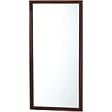 武田コーポレーション 【鏡・ミラー・姿見】 ウォールミラー 60 ダークブラウン WLM-60DBR 30×1.5×60cm
