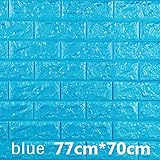 Zhaozhe壁紙シール 3次元 レンガ かんたん貼付シールタイプ 高品質　スタイル リフォーム 装飾造園　ウォールステッカー 防水　7色