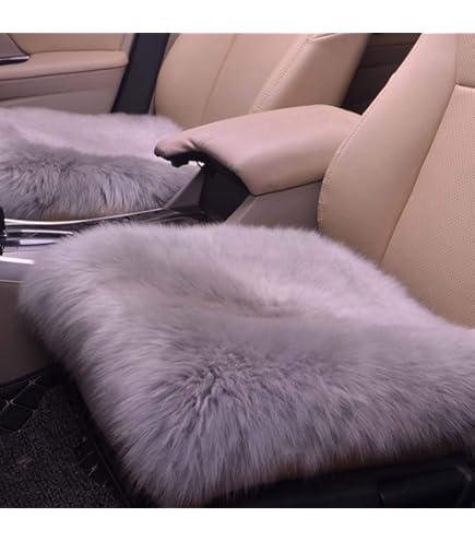 別売り可　ムートン　毛皮　クッション　椅子用　座布団　ベージュ　ウール　冬用 ムートン座布団 ムートンクッション チェアマット カー