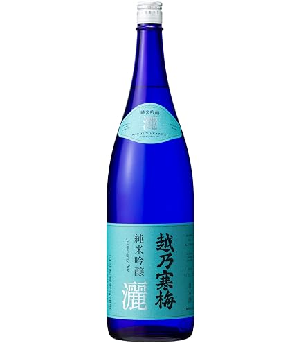 Amazon.co.jp: 越乃寒梅 灑（さい）純米吟醸 1800ml : 食品・飲料・お酒