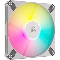 Amazon | CORSAIR AF140 RGB ELITE WHITE Dual Pack with Lighting