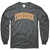 テネシーボランティア太字アーチロングスリーブTシャツ – ダークヘザー 3L