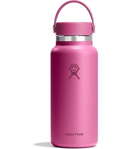 Amazon | Hydro Flaskウォーターボトル。 32 oz (946 ml) Wide Mouth