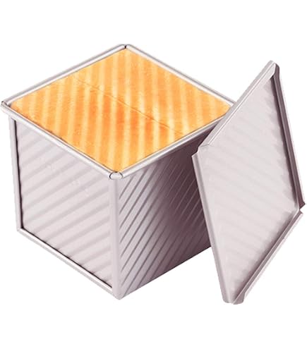 Amazon｜松永製作所 MBテフロン加工 キューブ60角食パン型 黒｜パン