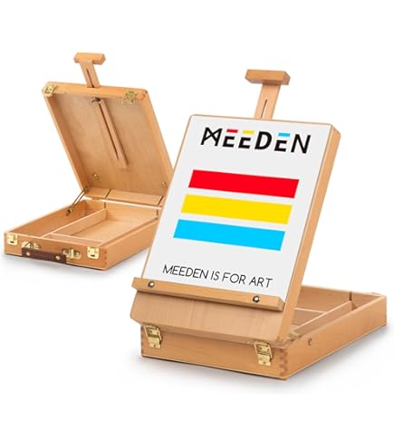 Amazon.co.jp: 平型油絵ケース、携帯用木製絵画ケース 画材用の多機能