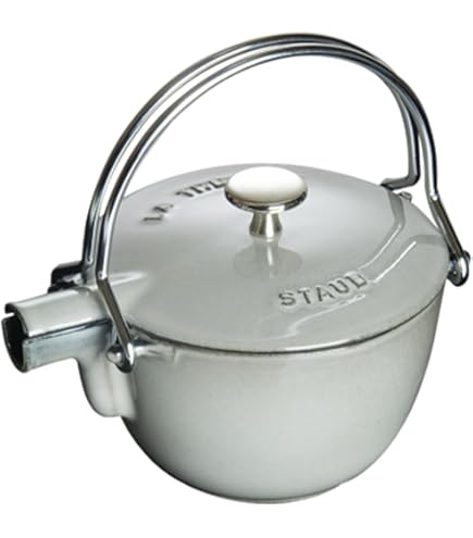 Amazon｜Staub ラウンドティーポット バジルグリーン 40509-423