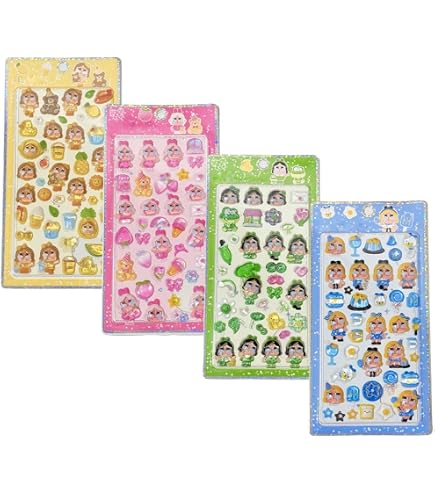 Amazon.co.jp: 【まとめ買い♪】キャラクター シール 詰め合わせ 20枚