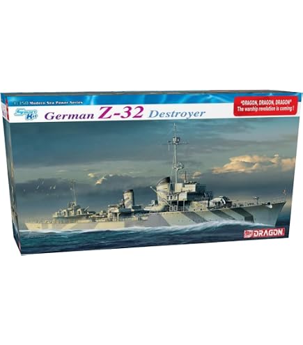 Amazon | プラッツ 1/350 第二次世界大戦 ドイツ海軍 駆逐艦 Z-26
