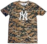 ニューヨーク・ヤンキースYouthデジタル迷彩クールベースTシャツ