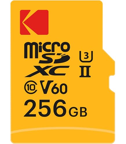 Amazon | Emtec Kodak SDカード 256GB UHS-I U3 V30 Ultra - 最大 