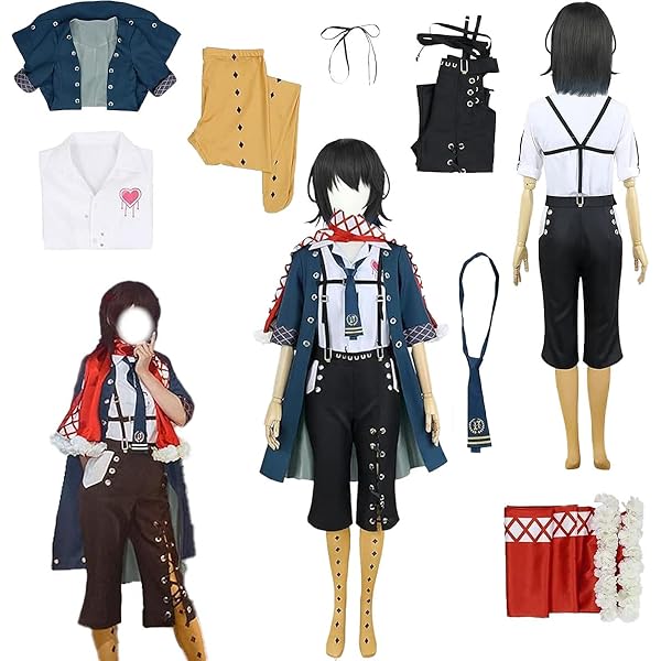 Amazon.co.jp: LUCKYCOS 眞白 ましろコスプレ 衣装 VTuber ましろ爻
