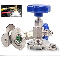 Amazon | zmart R12 R134a サービス 缶 バルブ エアコン ガス