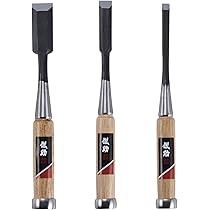 Amazon | 高儀 追入のみ 3本組 9・15・24mm 儀助 木工作業 ノミ セット