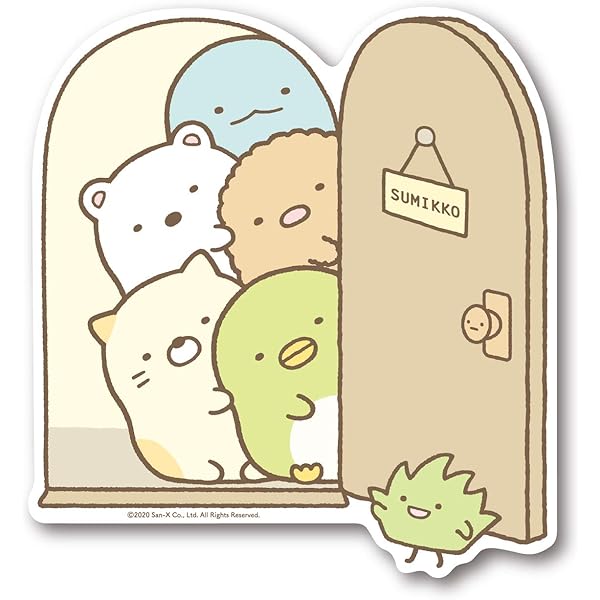 Amazon すみっコぐらし ウォールステッカー お花 キャラクターステッカー イラスト すみっコ 人気 可愛い インテリア ライセンス商品 Su85 Gs 公式グッズ ウォールステッカー オンライン通販