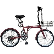 Amazon | AIJYU CYCLE 自転車 折りたたみ自転車 20 インチ リア