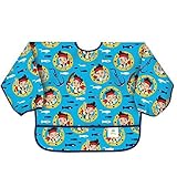 Bumkins Disney Baby Waterproof Sleeved Bib, Blue, 6-24 Months by DIT42 [並行輸入品]