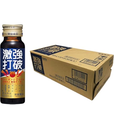 Amazon.co.jp: 常盤薬品工業 激強打破 50mL×20本 : 食品・飲料・お酒