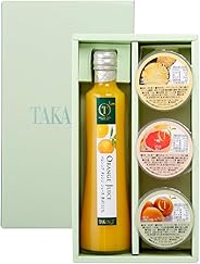 新宿高野 ジュース＆ゼリーギフト1ＪＥＡ オレンジジュース・フルーツゼリー [内祝い/手土産/訪問] 贈答品 ギフト 箱入り