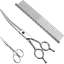 Amazon.co.jp: LESNIC トリミングシザー カーブシザー コーム