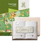 CONCENT カタログギフト リンベル プレゼンテージ・麗(うらら) 〔鹿子(かのこ)〕+今治謹製 『白織タオル』 木箱入り SR2039 （フェイスタオル２P)