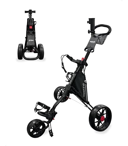 Amazon.co.jp: Caddytek CaddyLite EZ Fold V8 ゴルフプッシュカート