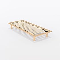 【今週のみ限定値下げ】無印良品 マットレス付き木製ベット・オーク材・スモール 木製ベッド・オーク材・セミダブル | 無印良品