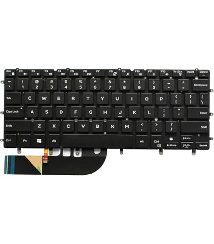 Amazon | 交換用キーボード Dell XPS 13 9380 9370 9305 7390シリーズ