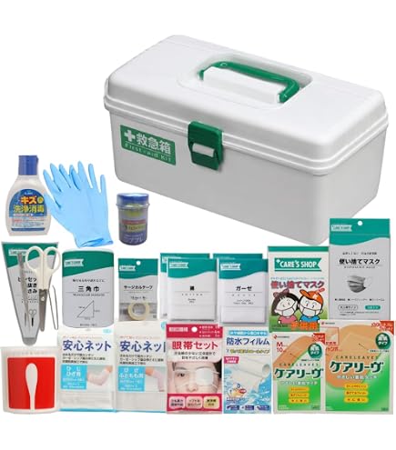 Amazon | 日本緑十字社 ハチ対策 応急措置 キット 250×200×150mm
