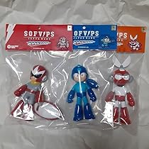 【ばら売り可】ロックマン　ソフビ　フィギュア　青色　8体 ロックマンX CAPCOM 食玩 フィギュア ジャンク 8体セット - メルカリ