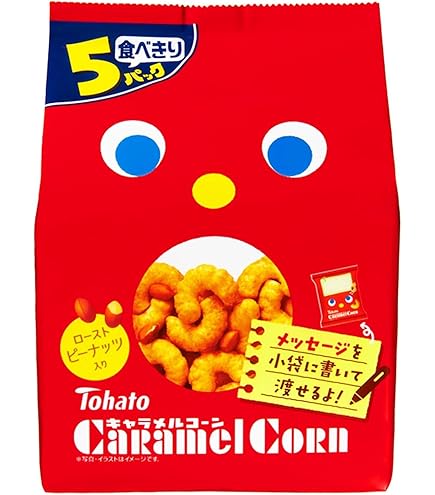 Amazon.co.jp: 東ハト 5Pキャラメルコーン 95g×12袋 : 食品・飲料・お酒