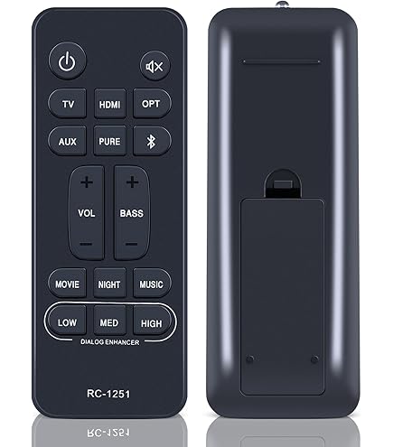 Amazon | RC-1236 交換用リモコン Denon Soundbar DHT-S216H DHTS216H