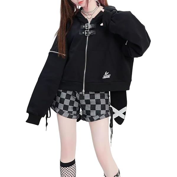 Amazon.co.jp: [ZXCVWWE] ジップアップ パーカー レディース