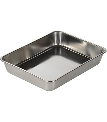 Amazon｜高儀 TAKAGI ステンレス 角バット 10枚取 容量4.7L 長方形