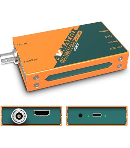 Amazon | AVMATRIX SD2080 2×8 SDI/HDMIスプリッター&コンバーター