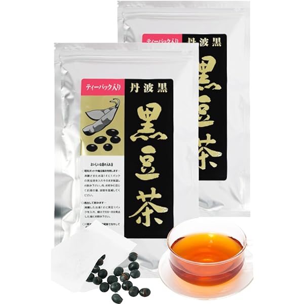 Amazon | 遊月亭 黒豆茶 ティーパック 100包 (10包入 10袋) ノン