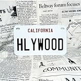好きな文字に出来るアメリカナンバープレート / 中(USバイク用)-18x10cm / カリフォルニア90