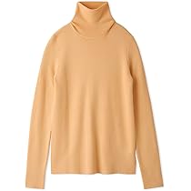【美品】ミラオーウェン　シンプルベーシック万能クルーネック長袖カットソー セール】コットン100％クルーネックシアーロンT（Tシャツ