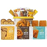 ベースブレッド　6種類　37個① BASE FOOD ベースブレッド 6種12袋 パン [チョコ・ミニ食パン