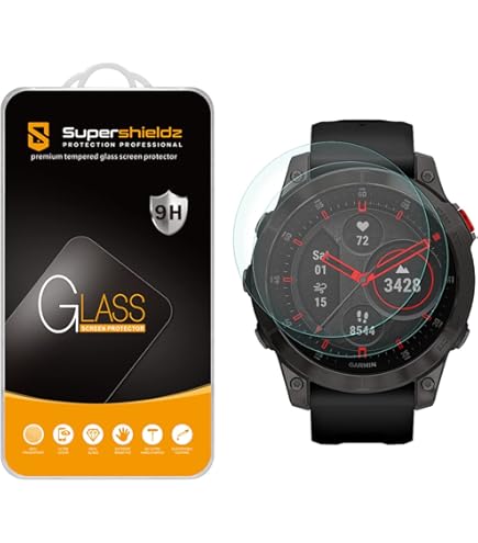 Solar Fenix Glass Screen Protector Glass Protector Garmin Fenix