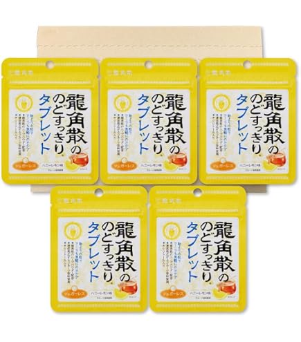 Amazon | 龍角散 龍角散ののどすっきり飴袋 88g×6袋 | 龍角散 Amazon | 龍角散 龍角散ののどすっきり飴袋 88g×6袋 | 龍角散