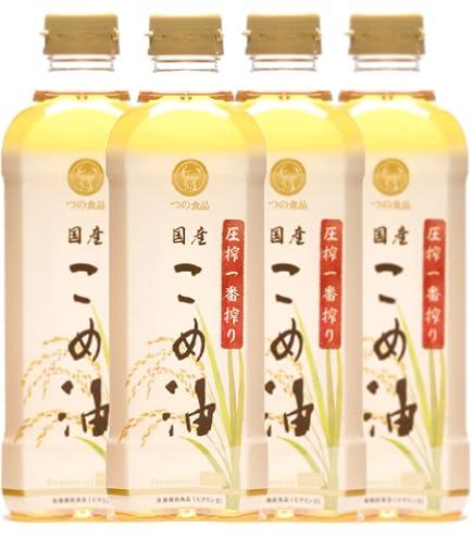 Amazon | 築野食品工業 こめ油 1500g×5本入 | TSUNO | 米ぬか油 通販