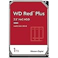 Western Digital ウエスタンデジタル WD Red Plus 内蔵 HDD ハードディスク 1TB CMR 3.5インチ SATA 5400rpm キャッシュ64MB NAS WD10EFRX-EC