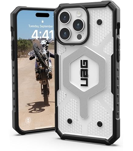 UAG iPhone15 Pro MONARCH PROケース ケブラーシルバー UAG Monarch Pro Kevlar® For MagSafe iPhone 15 Pro Max Case