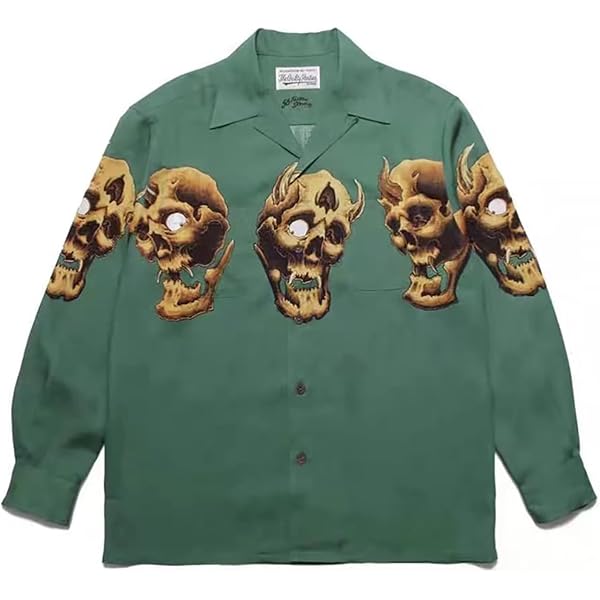 Amazon | [OURECO] WACKO MARIA ワコマリア シャツ 長袖 メンズ