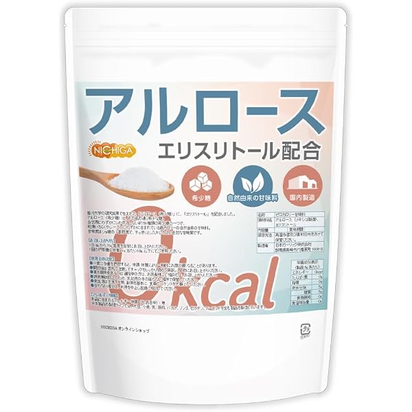Amazon.co.jp: アルロース アルロピュアZERO 1kg 高純度結晶品
