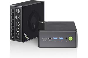 【超高性能ゲーミング＆生産性ミニPC】GMKtec ミニPC ｜AMD Ryzen7 8845HS＋NPU｜128GB DDR5＋8TB SSD拡張可｜Oculink＋USB4.0×2搭載 MAX 5.1GHz｜Windows11 Pro Mini