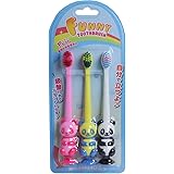 ファニー歯ブラシ パンダ 3本セット