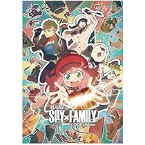 Amazon.co.jp: SPY FAMILY CODE The Movie: White Premium Art Cushion 