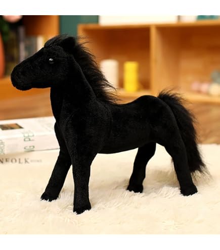 Amazon.co.jp: ウマ ぬいぐるみ 大きい 本物そっくり馬 抱き枕 柔らか