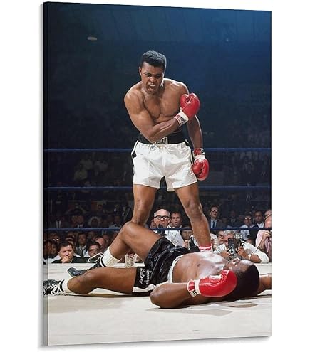 モハメドアリ Allposters フレーム付 モノクロ ポスター 海外輸入品 Amazon.co.jp: モハメド・アリ古典的なボクシングのポスター壁画